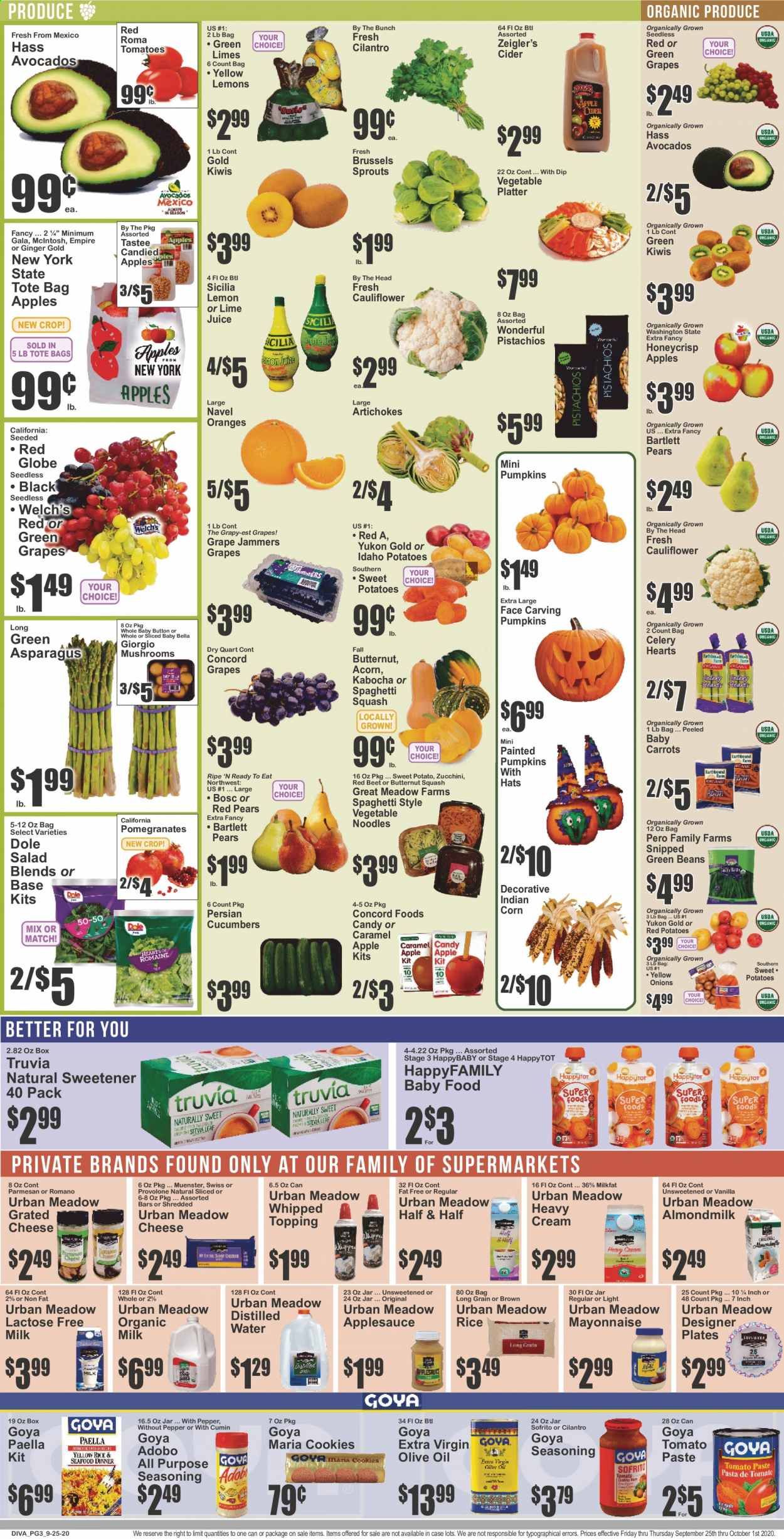Key Food (NJ, NY) Weekly Ad Flyer September 25 to October 1
