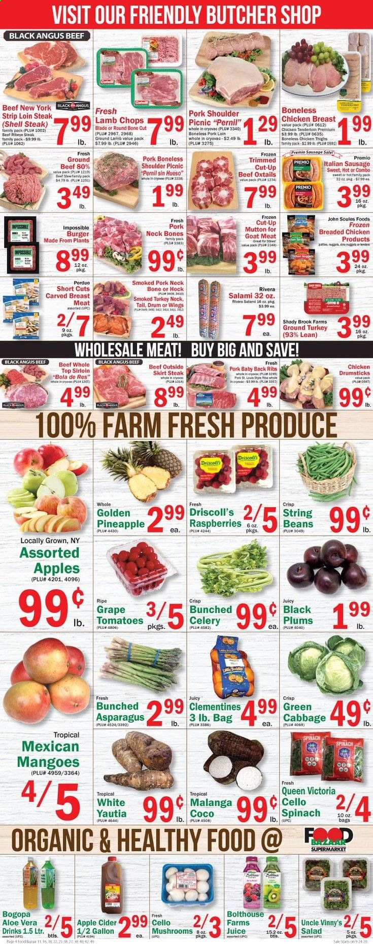Food Bazaar Weekly Ad Flyer September 24 to September 30