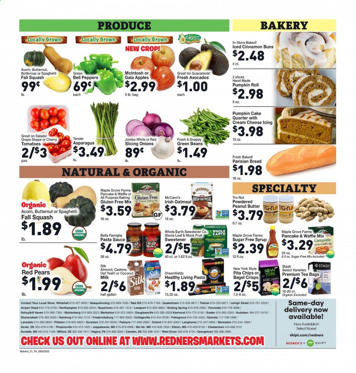 Redner's Markets Weekly Ad Flyer September 24 to September 30