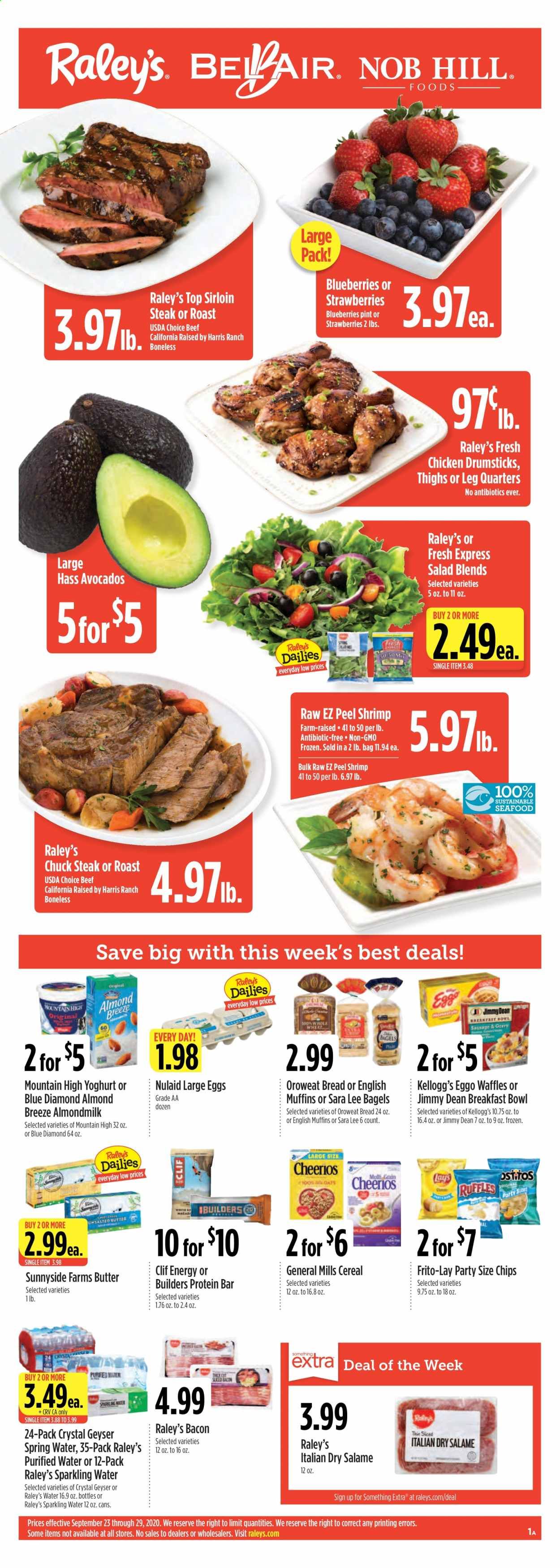 Raley's Weekly Ad Flyer September 23 to September 29