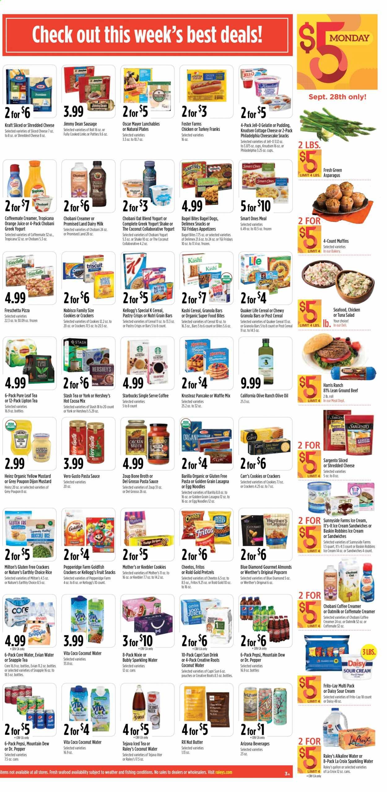 Raley's Weekly Ad Flyer September 23 to September 29