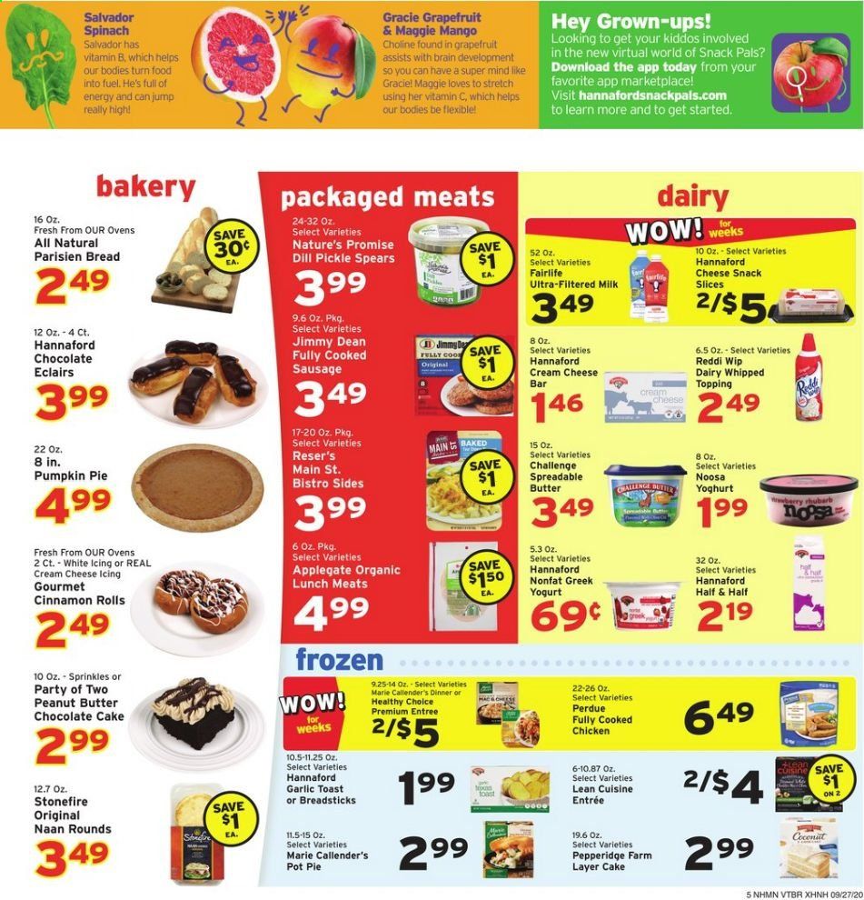 Hannaford (NH) Weekly Ad Flyer September 27 to October 3