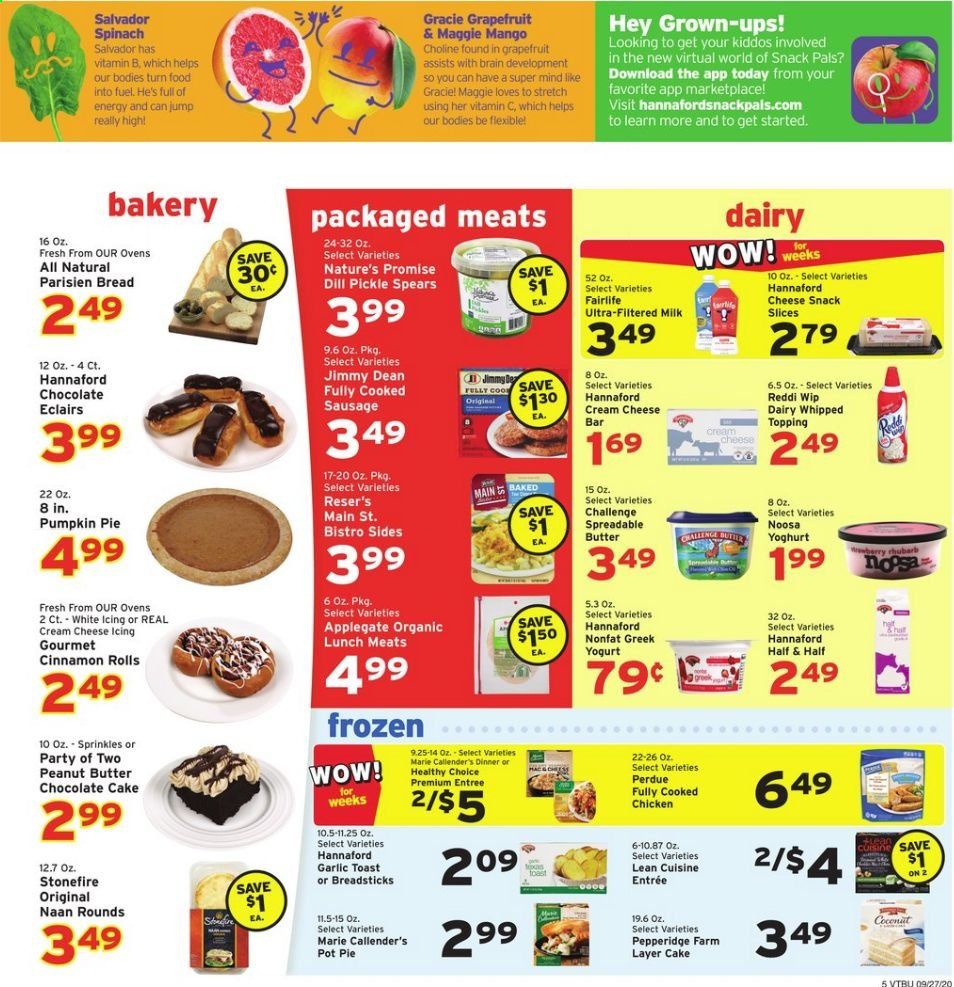 Hannaford (VT) Weekly Ad Flyer September 27 to October 3