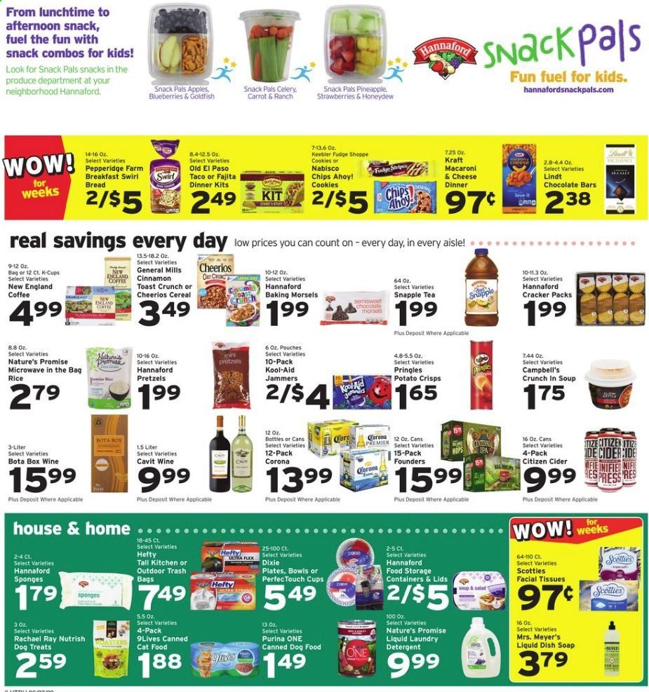 Hannaford (VT) Weekly Ad Flyer September 27 to October 3