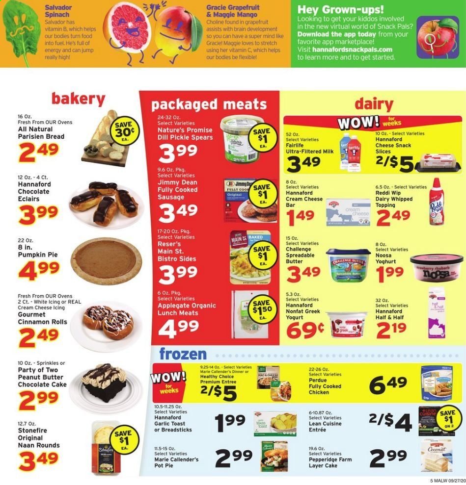 Hannaford (MA) Weekly Ad Flyer September 27 to October 3