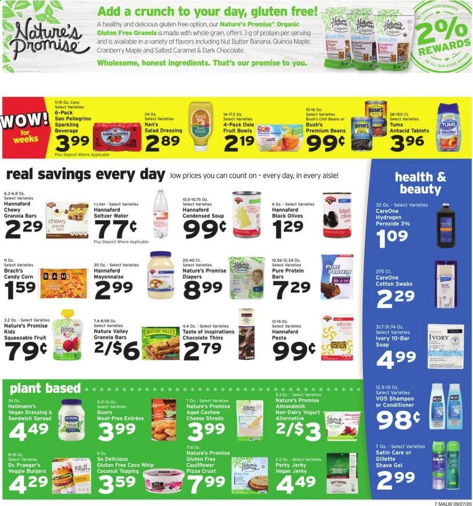 Hannaford (MA) Weekly Ad Flyer September 27 to October 3