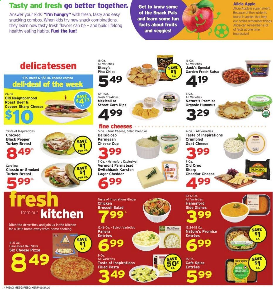 Hannaford (ME) Weekly Ad Flyer September 27 to October 3