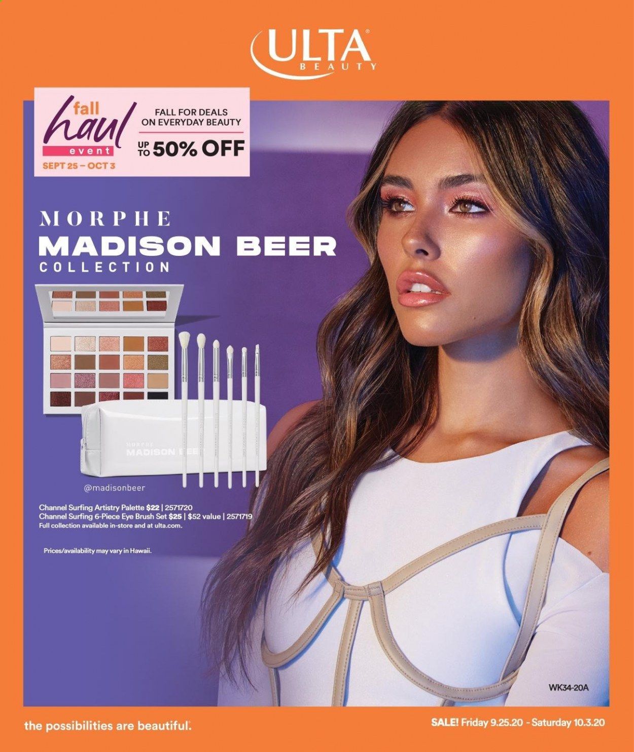 Ulta Beauty Weekly Ad Flyer September 25 to October 3