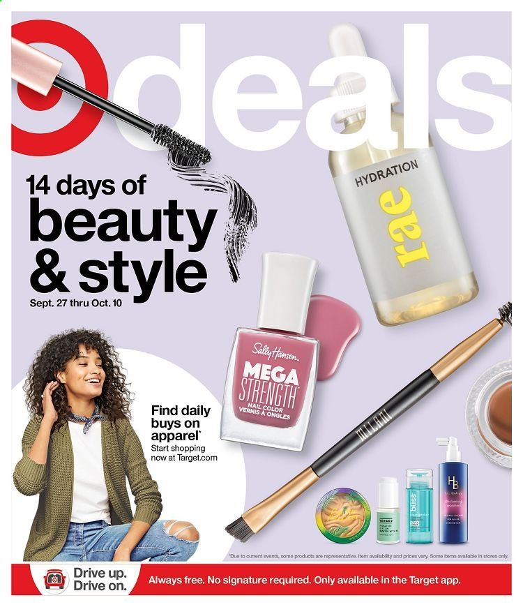 Target Weekly Ad Flyer September 27 to October 3