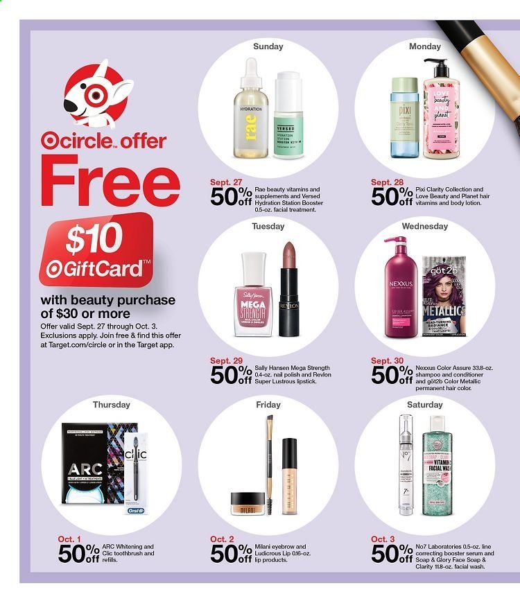 Target Weekly Ad Flyer September 27 to October 3