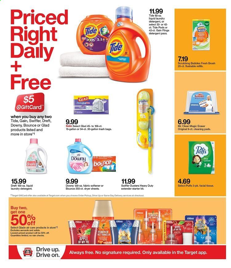Target Weekly Ad Flyer September 27 to October 3