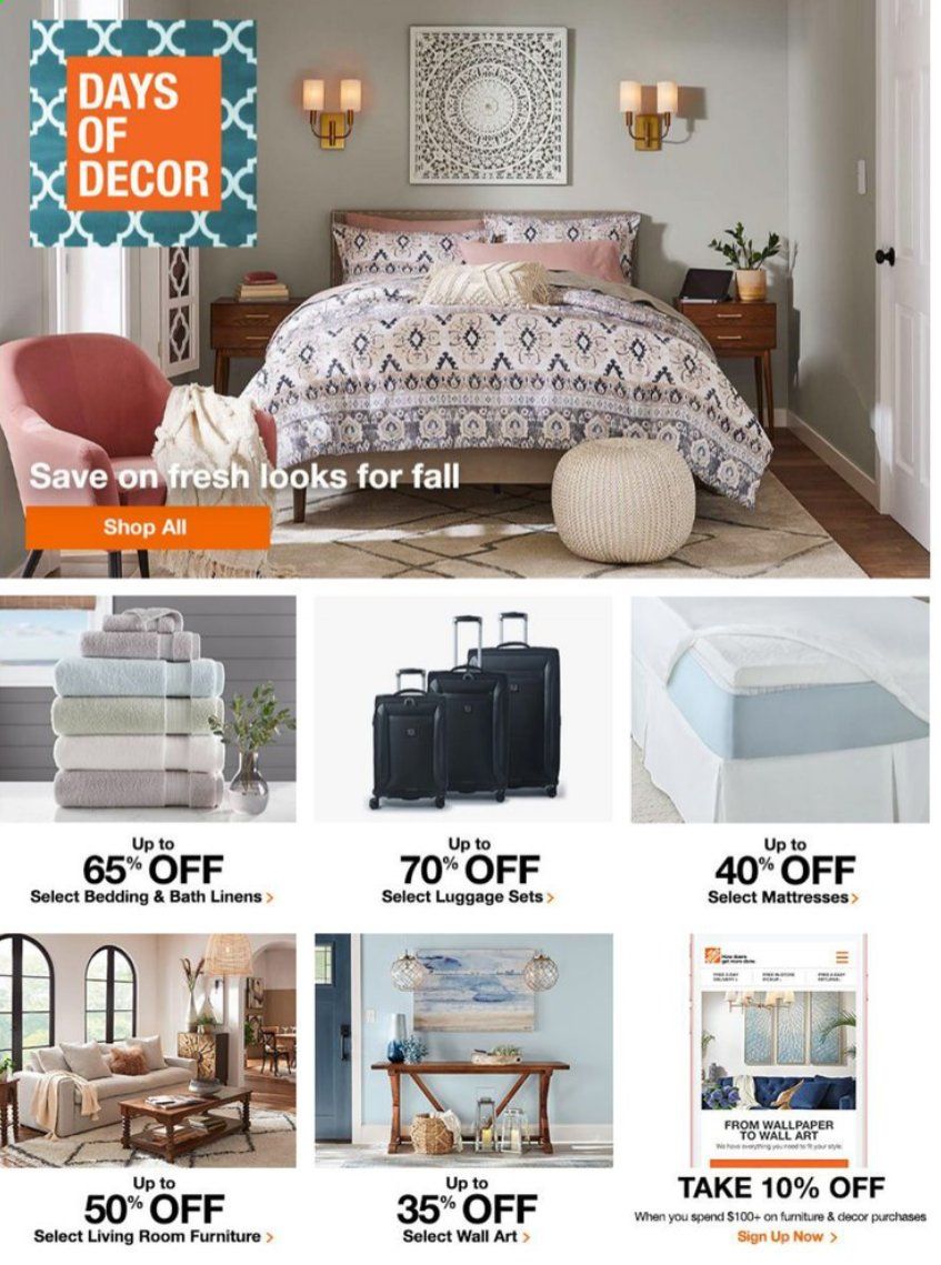 The Home Depot Weekly Ad Flyer September 24 to October 1