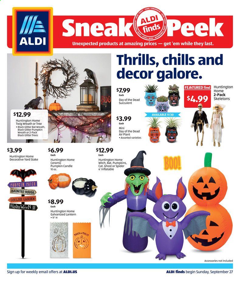 ALDI (CT, MA, MI, NJ, NY, OH, PA, RI) Weekly Ad Flyer September 27 to October 3