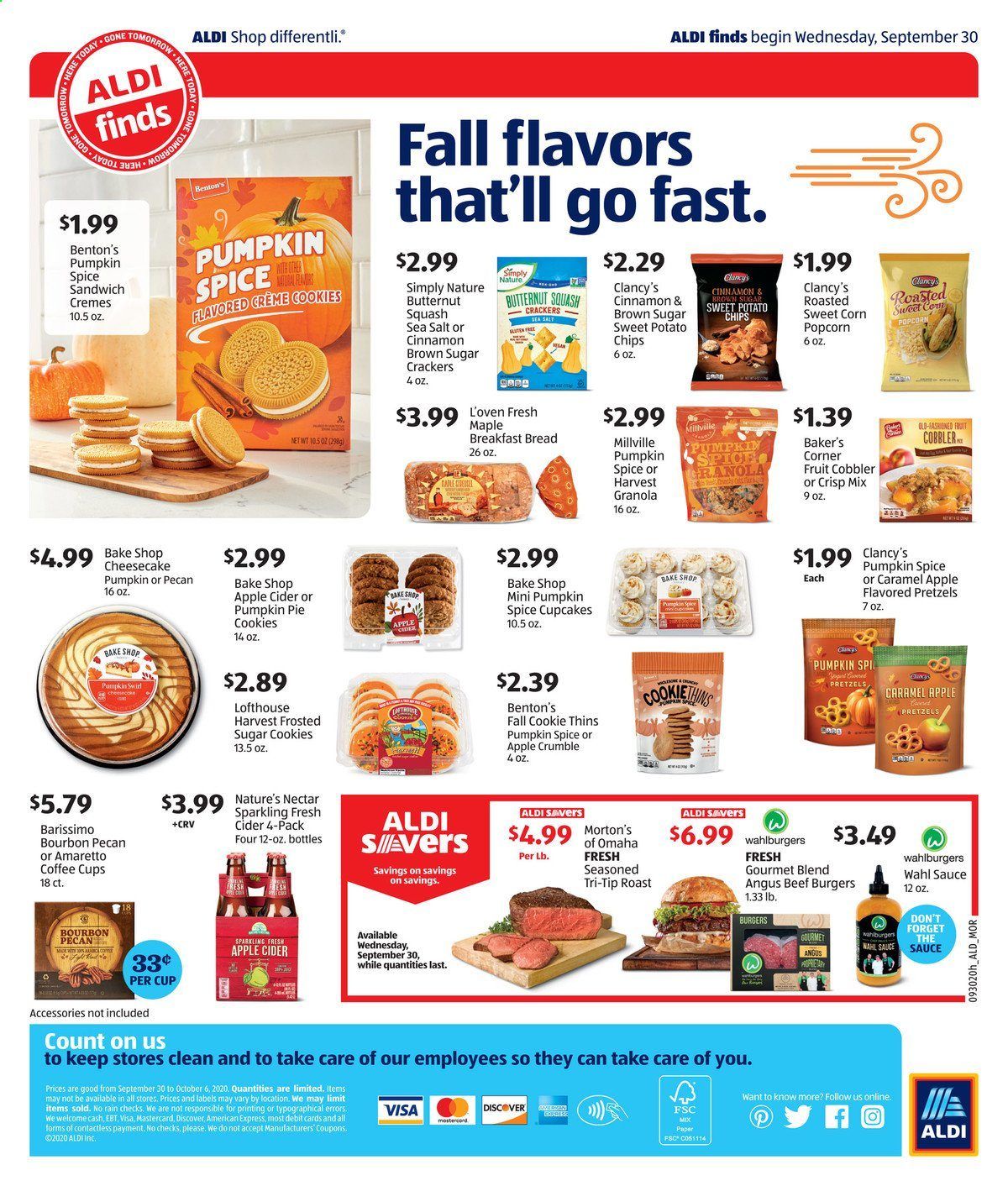 ALDI (CA) Weekly Ad Flyer September 30 to October 6