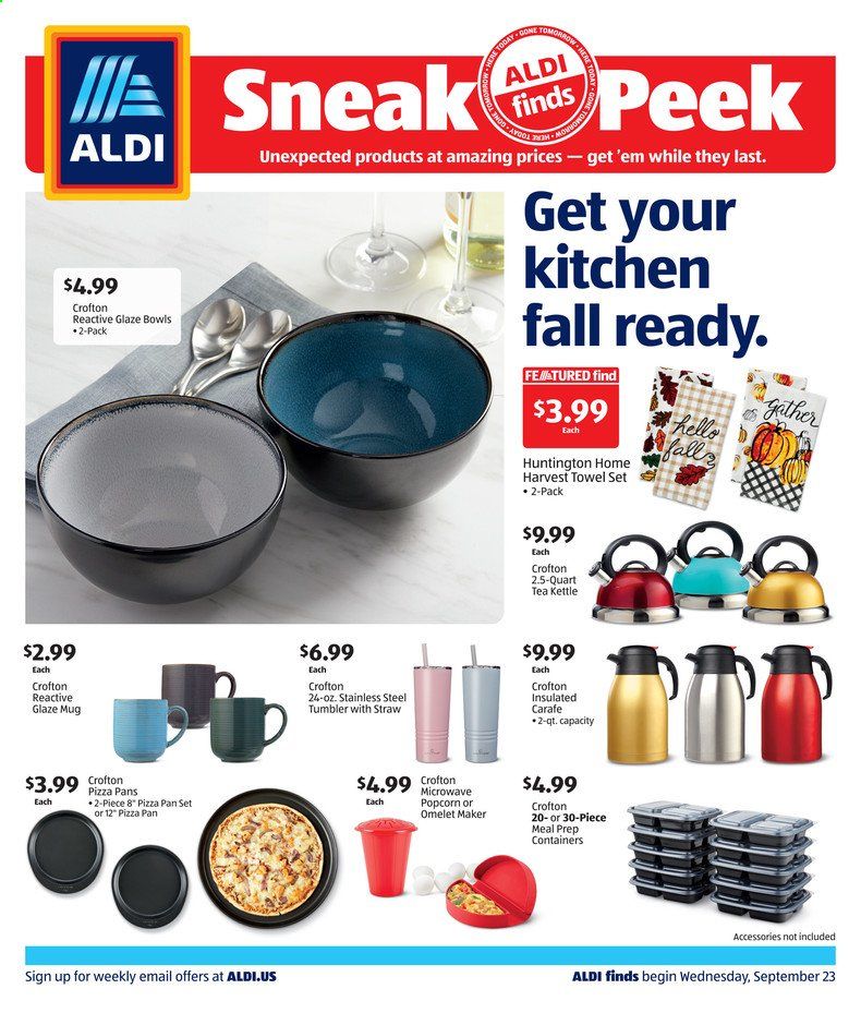 ALDI (CA, IL, OH) Weekly Ad Flyer September 23 to September 29