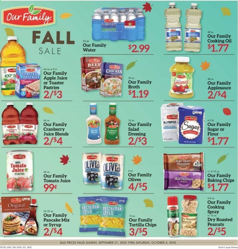 Martin’s Weekly Ad Flyer September 27 to October 3