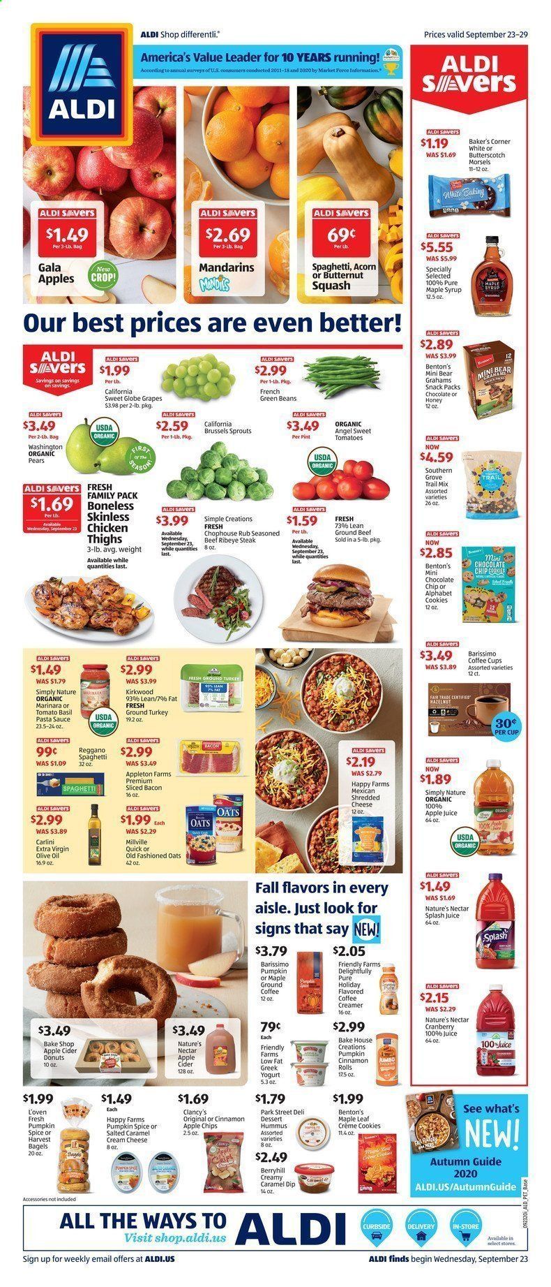 ALDI (NC, NY, VA) Weekly Ad Flyer September 23 to September 29