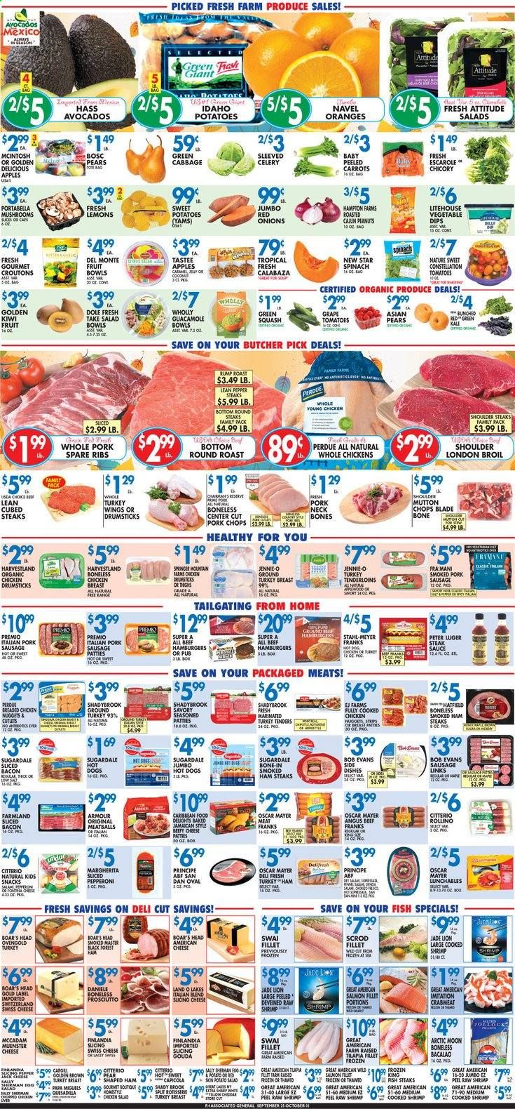 Associated Supermarkets Weekly Ad Flyer September 25 to October 1