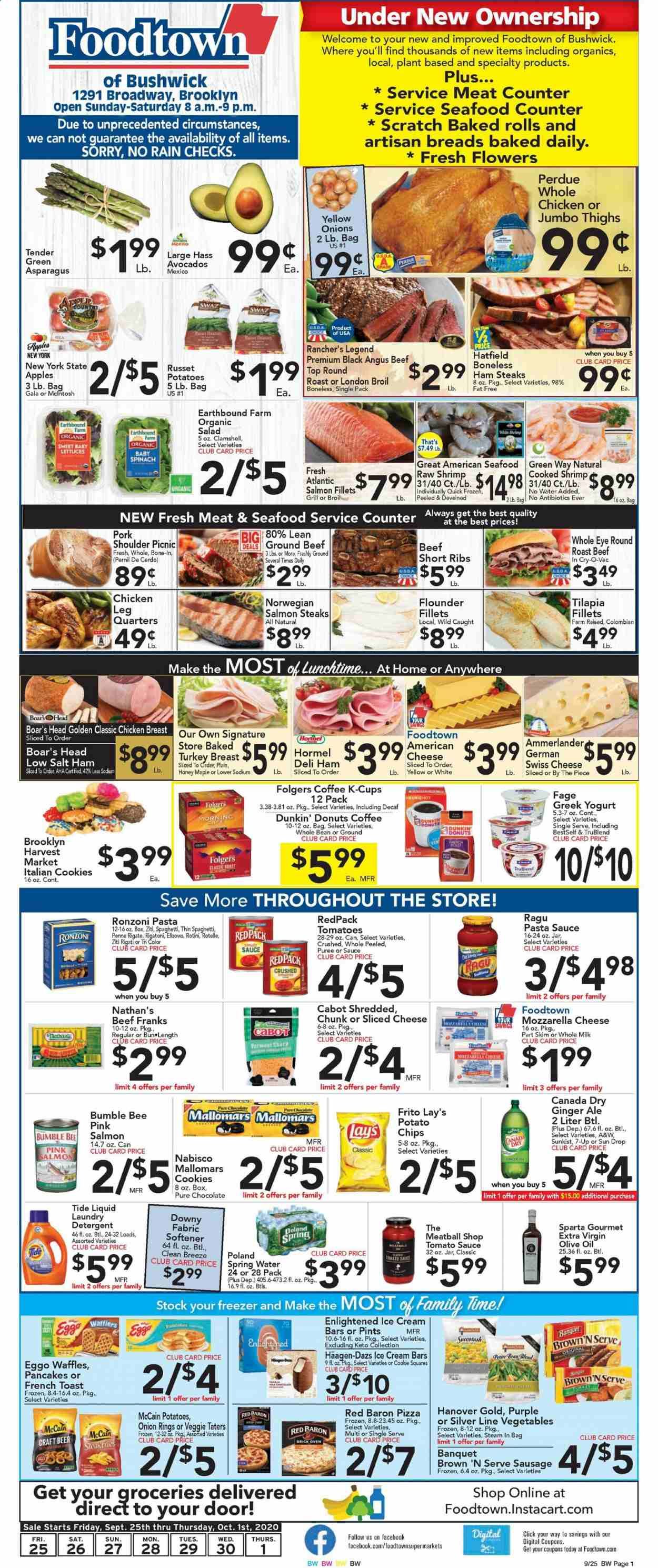 Foodtown Weekly Ad Flyer September 25 to October 1
