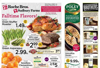 Roche Bros. Weekly Ad Flyer September 25 to October 1