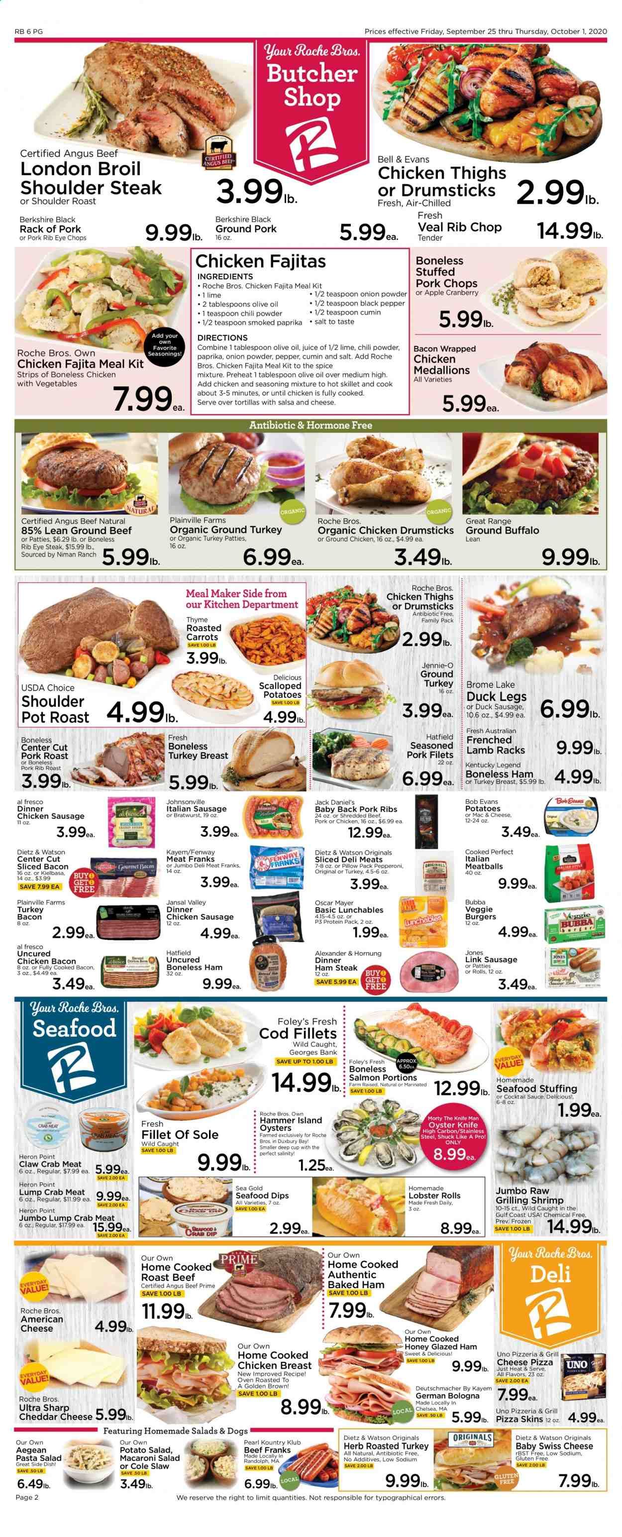 Roche Bros. Weekly Ad Flyer September 25 to October 1