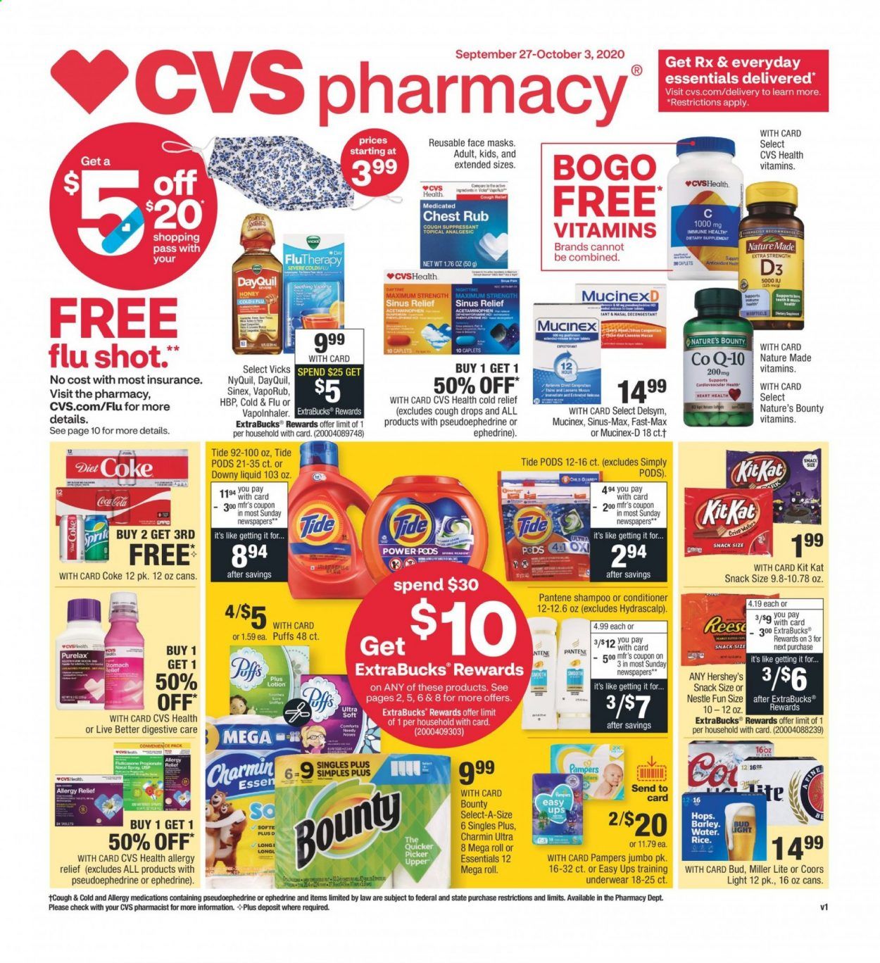 CVS Pharmacy Weekly Ad Flyer September 27 to October 3