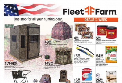Fleet Farm Weekly Ad Flyer September 25 to October 3