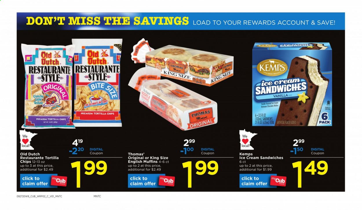 Cub Foods Weekly Ad Flyer September 27 to October 3