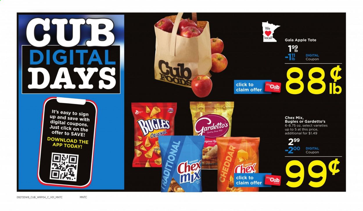 Cub Foods Weekly Ad Flyer September 27 to October 3