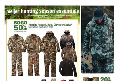 Meijer Weekly Ad Flyer September 27 to October 10
