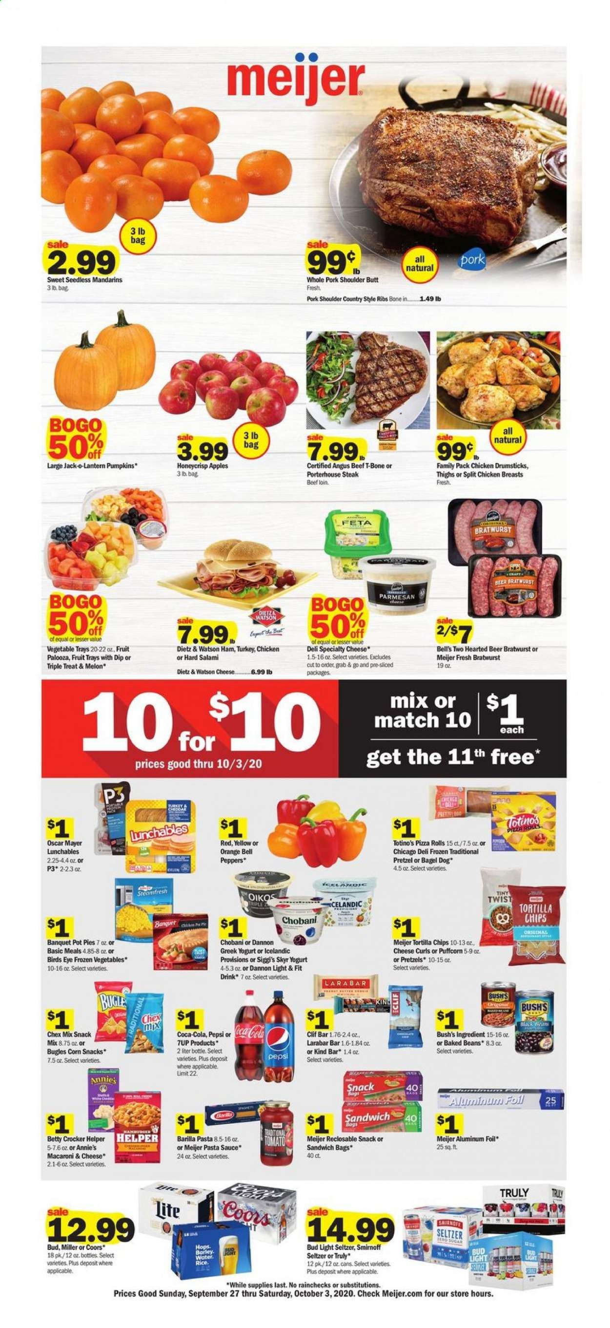 Meijer (IL) Weekly Ad Flyer September 27 to October 3