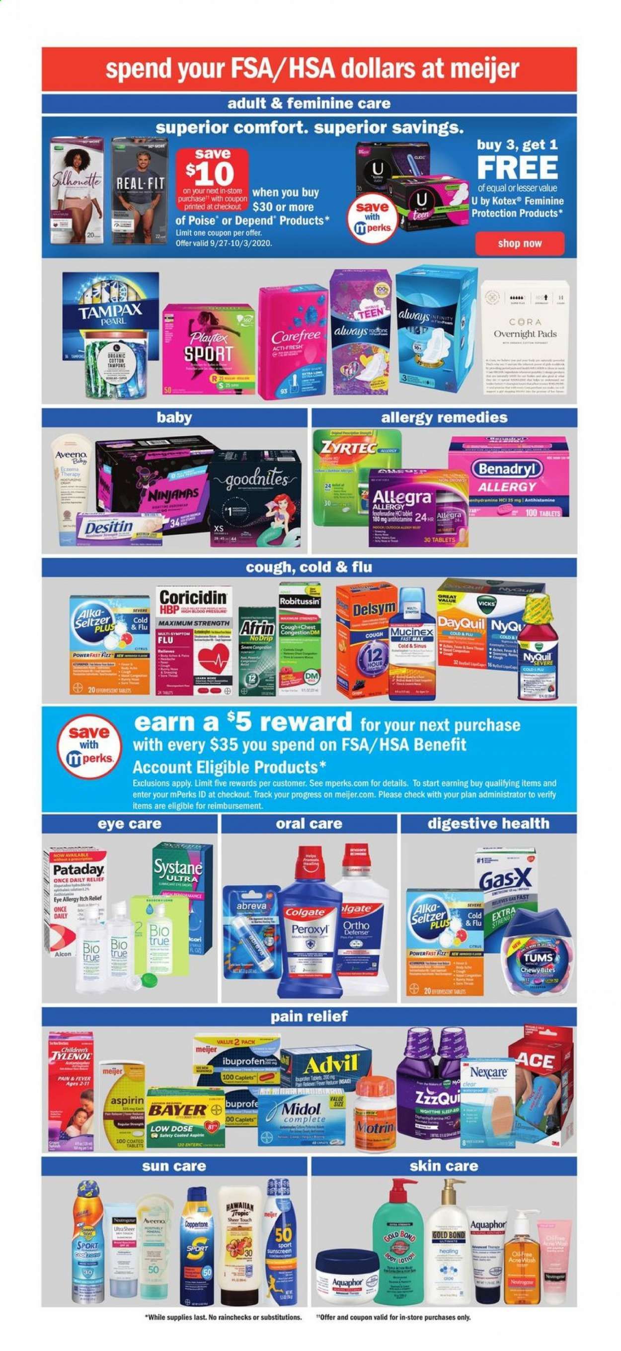 Meijer (MI) Weekly Ad Flyer September 27 to October 3