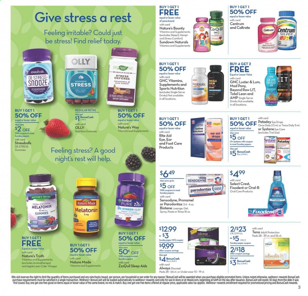 RITE AID Weekly Ad Flyer September 27 to October 3