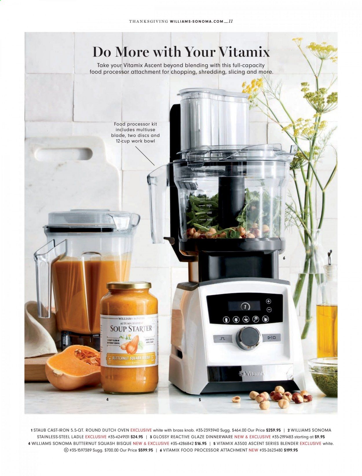 Williams-Sonoma Weekly Ad Flyer October 1 to October 31