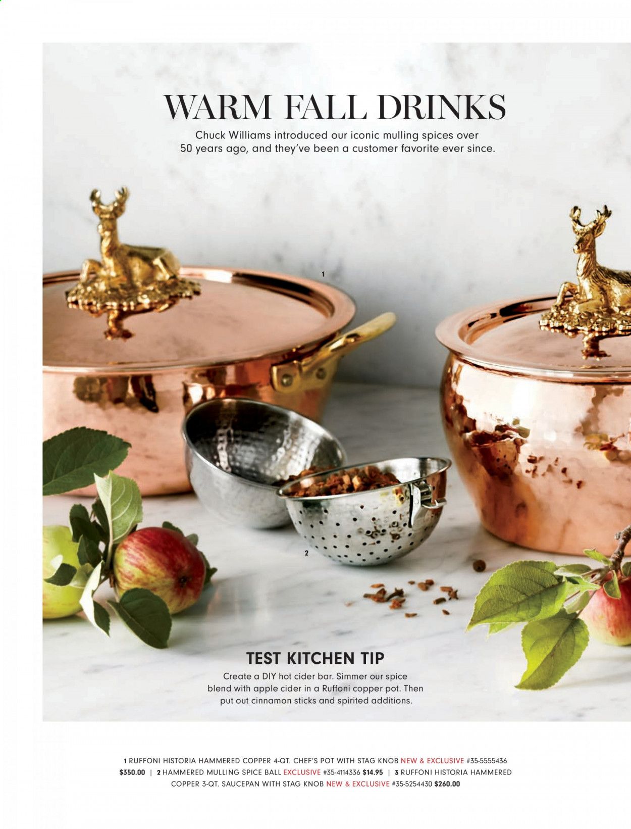 Williams-Sonoma Weekly Ad Flyer October 1 to October 31