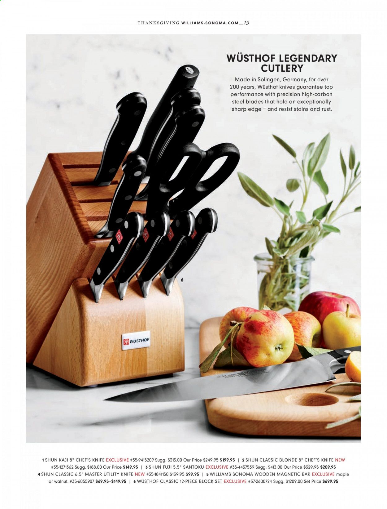 Williams-Sonoma Weekly Ad Flyer October 1 to October 31