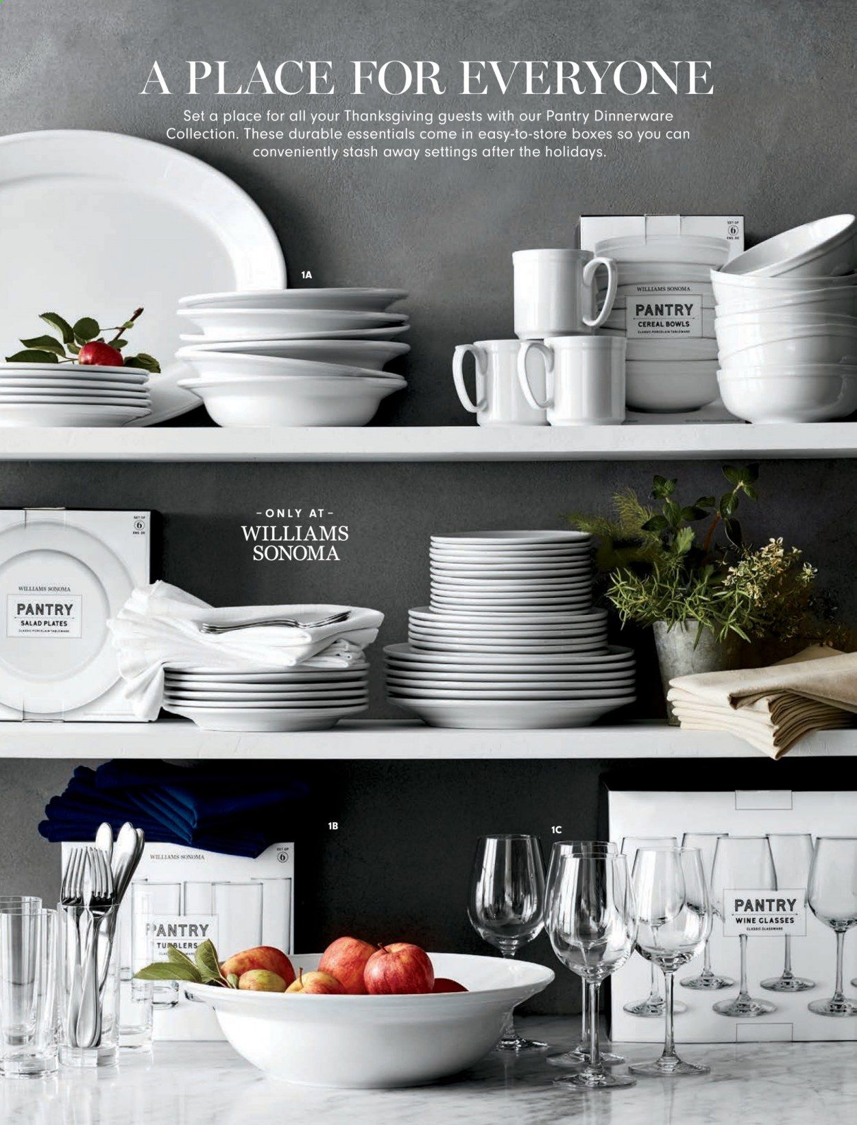 Williams-Sonoma Weekly Ad Flyer October 1 to October 31