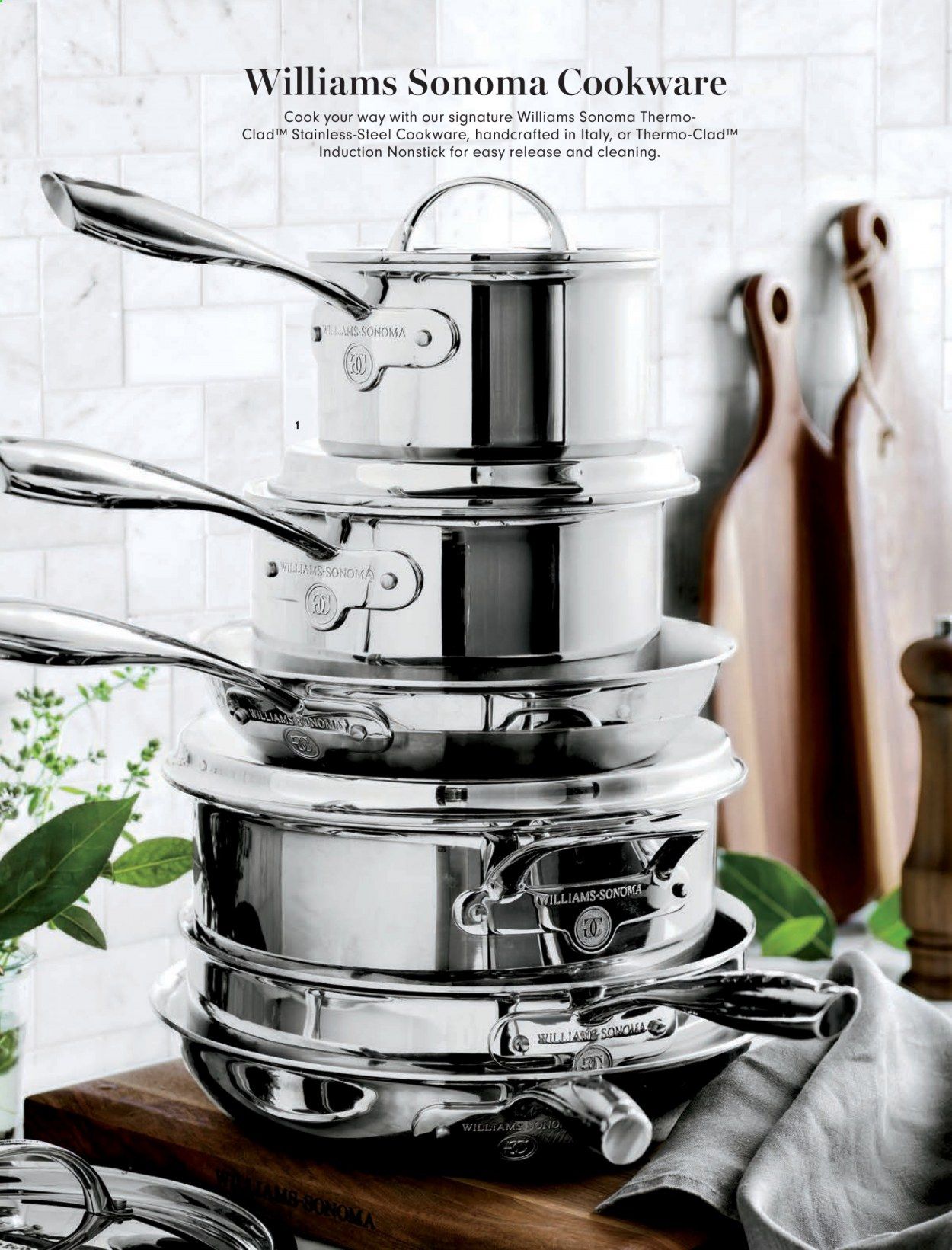 Williams-Sonoma Weekly Ad Flyer October 1 to October 31