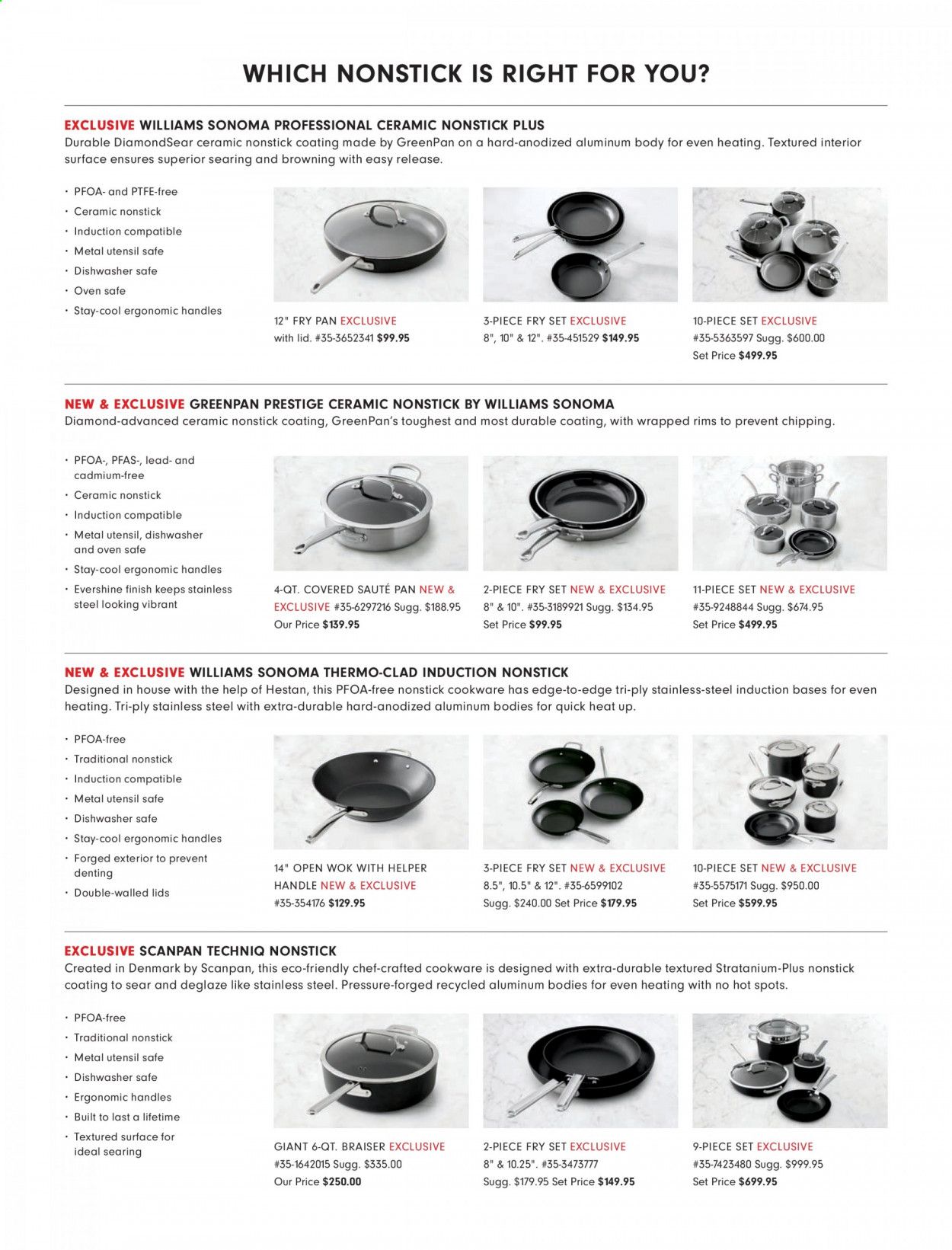 Williams-Sonoma Weekly Ad Flyer October 1 to October 31