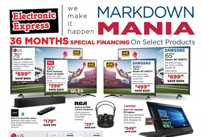 Electronic Express Weekly Ad Flyer September 27 to October 3