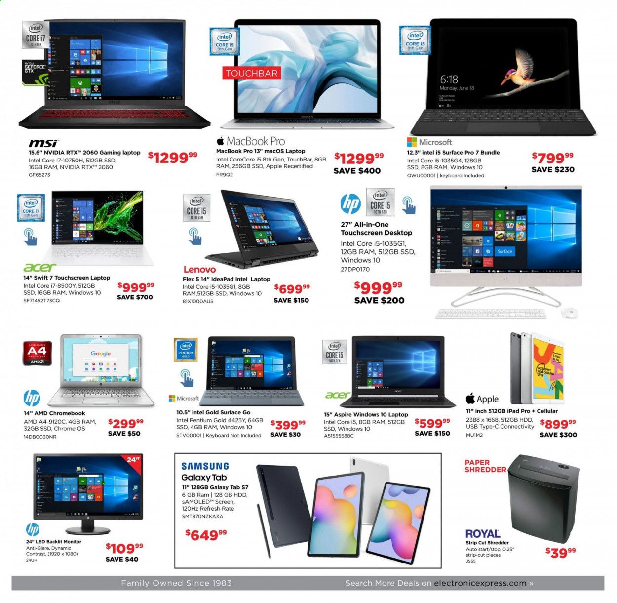 Electronic Express Weekly Ad Flyer September 27 to October 3