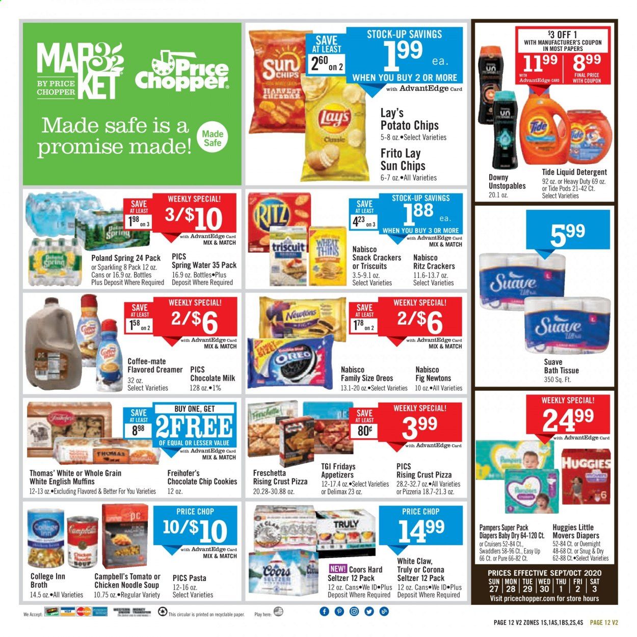 Price Chopper (NY) Weekly Ad Flyer September 27 to October 4