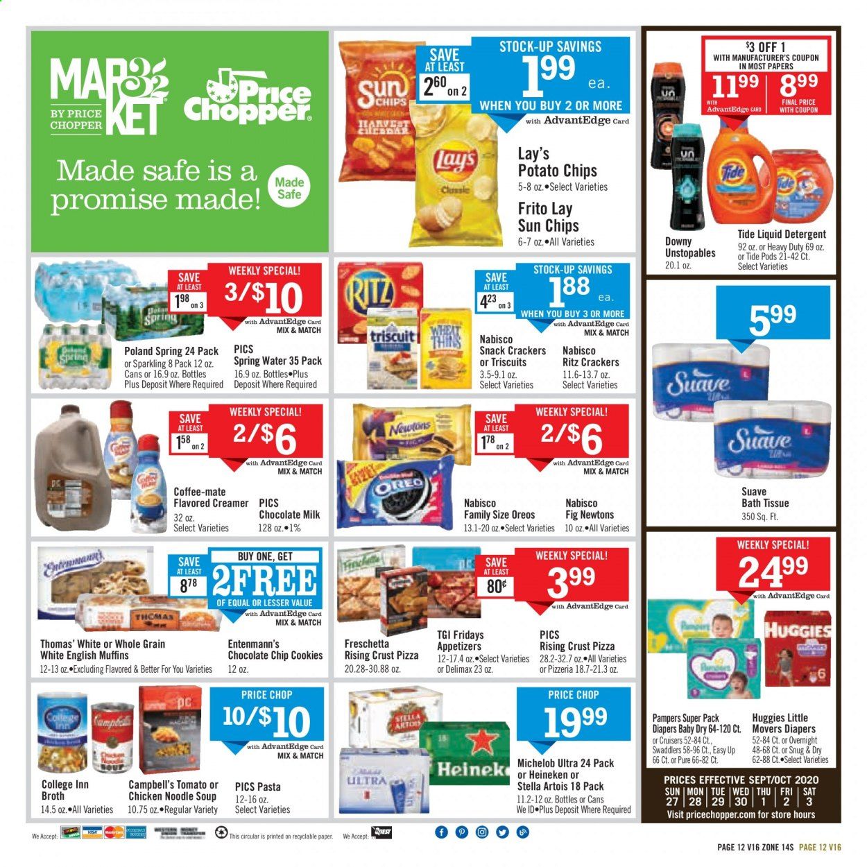 Price Chopper (CT) Weekly Ad Flyer September 27 to October 4