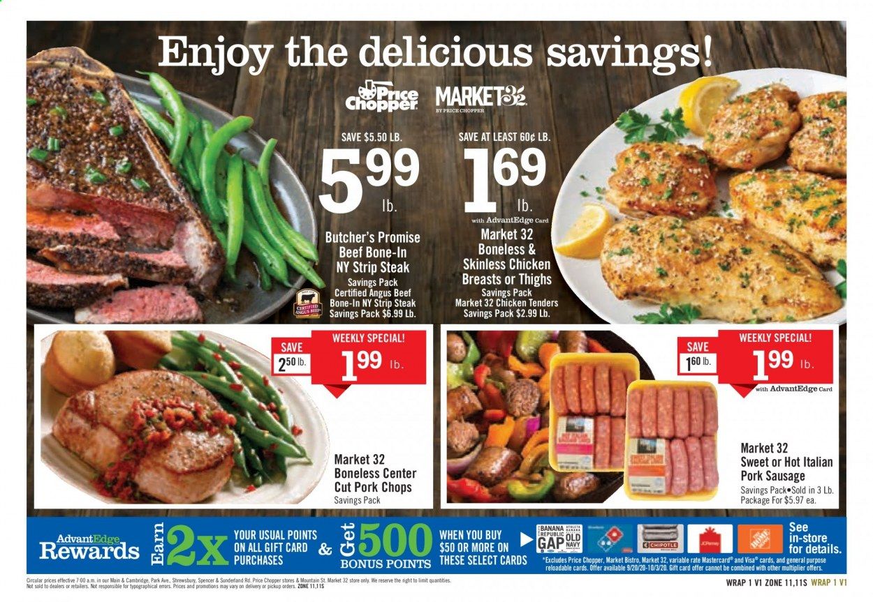 Price Chopper (MA) Weekly Ad Flyer September 27 to October 4