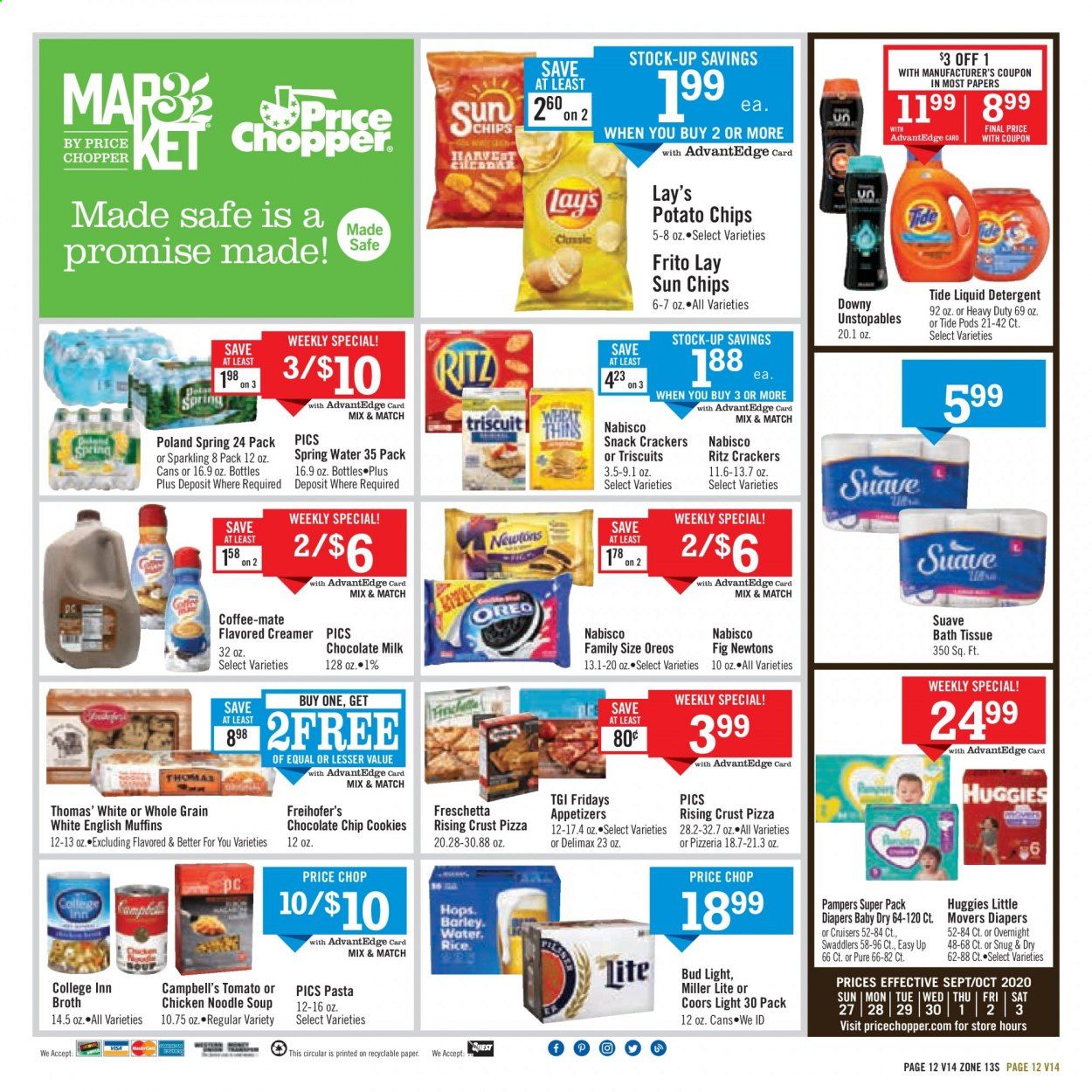 Price Chopper (NH) Weekly Ad Flyer September 27 to October 4