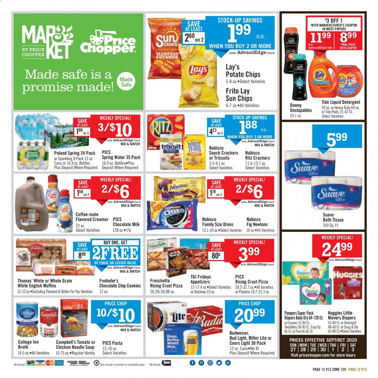 Price Chopper (VT) Weekly Ad Flyer September 27 to October 4