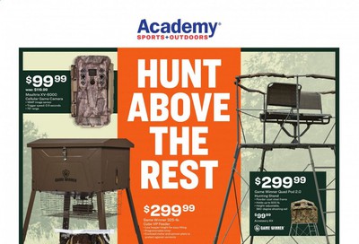 Academy Sports Weekly Ad Flyer September 28 to October 11