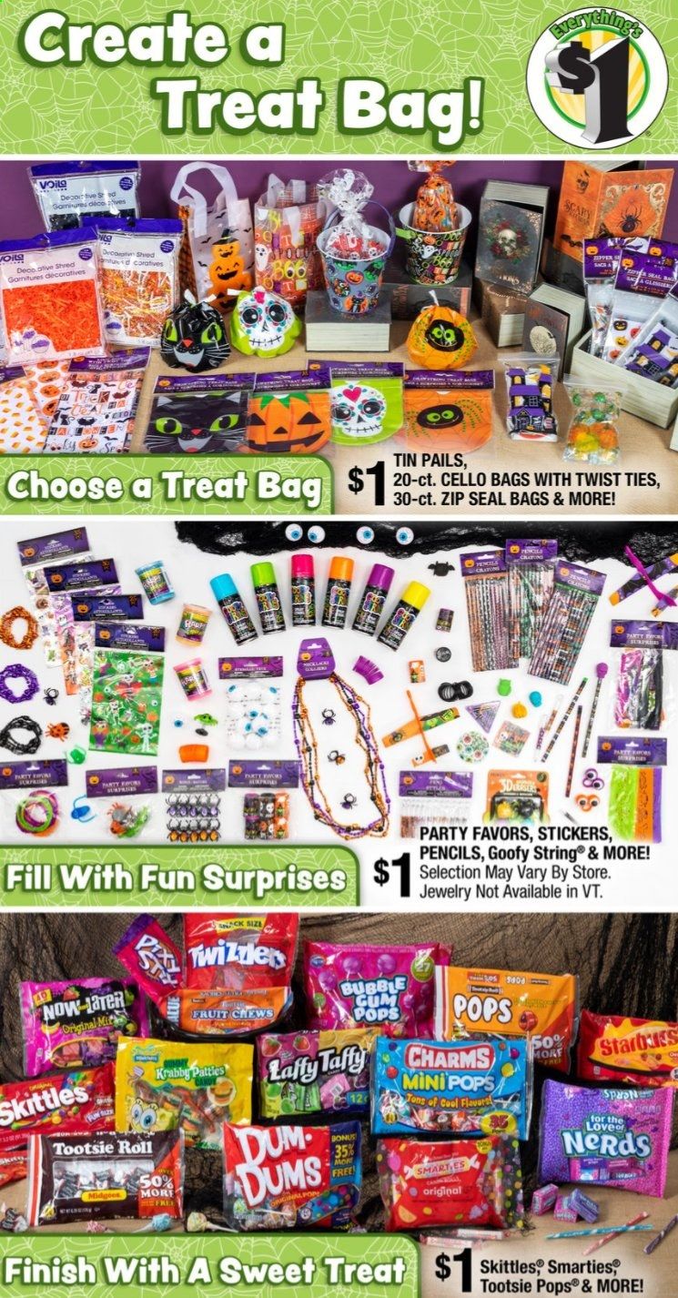 Dollar Tree Weekly Ad Flyer September 27 to October 10