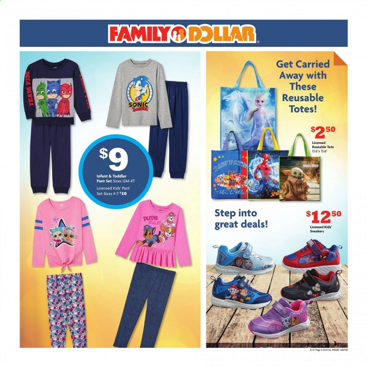 Family Dollar Weekly Ad Flyer September 27 to October 3