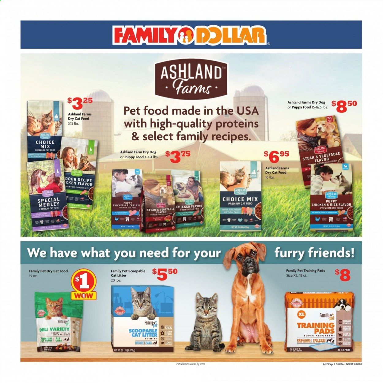 Family Dollar Weekly Ad Flyer September 27 to October 3